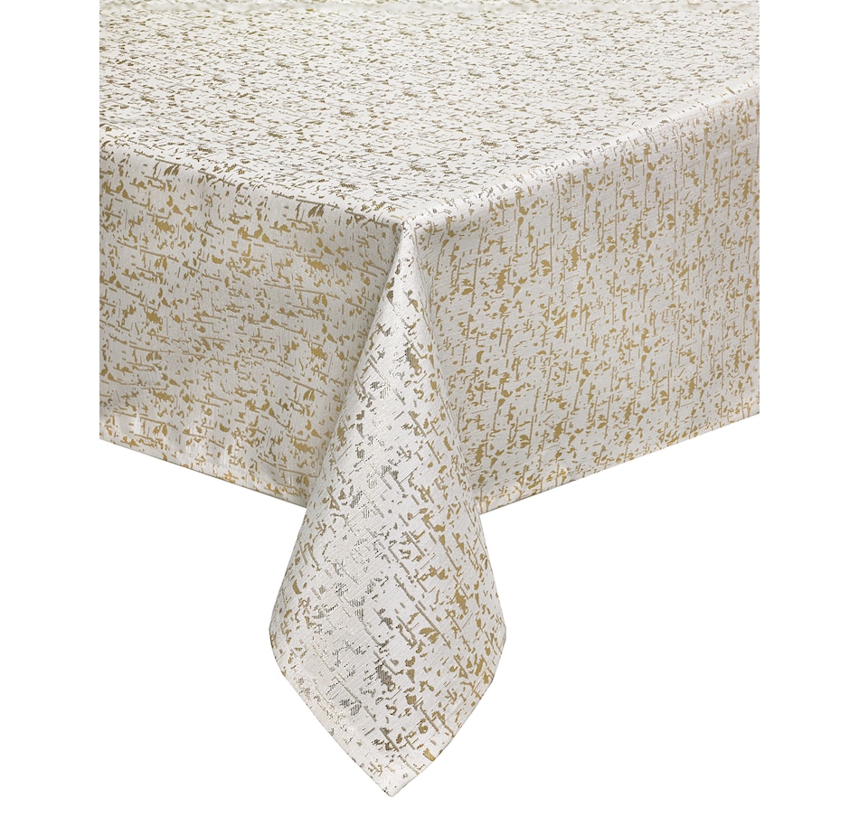 Image 217983.jpg, Product 217-983 / Price $29.99 - $32.99, Mera Linens Abstract Gold Tablecloth from Mera Linens on TSC.ca's Kitchen department