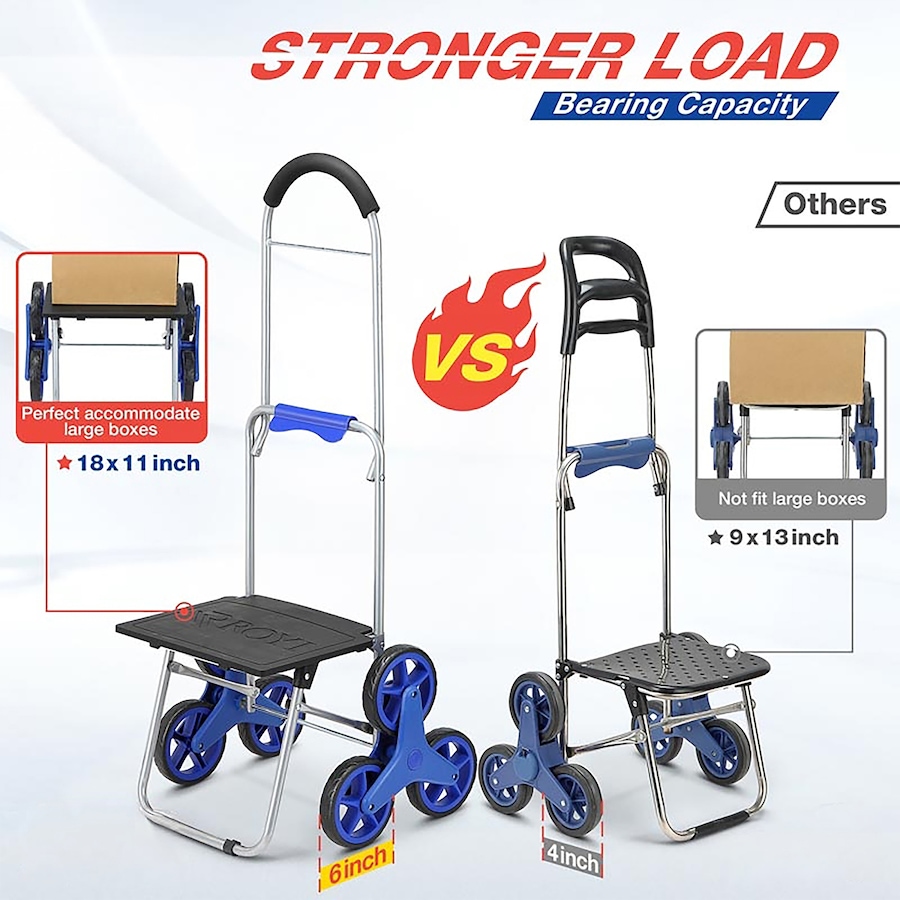 Image 218009_ALTMORE5.jpg, Product 218-009 / Price $29.33, dbest Stair Climber Trolly Dolly Deluxe from dbest on TSC.ca's Home & Garden department