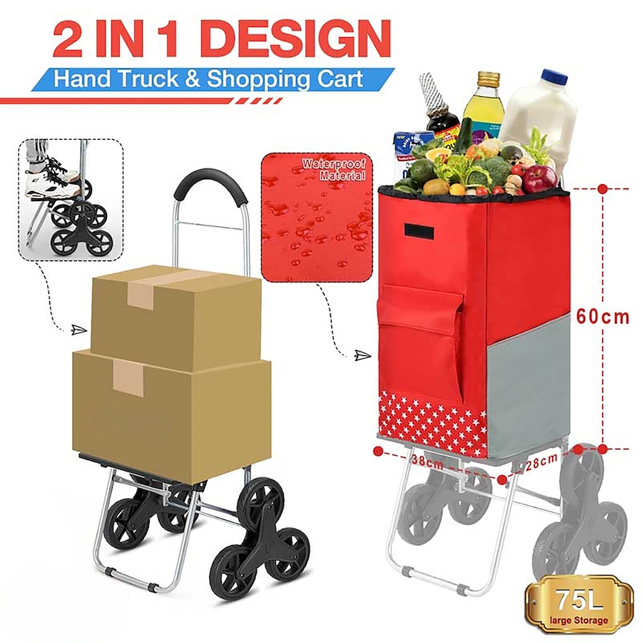 Image 218009_ALTMORE9.jpg, Product 218-009 / Price $29.33, dbest Stair Climber Trolly Dolly Deluxe from dbest on TSC.ca's Home & Garden department