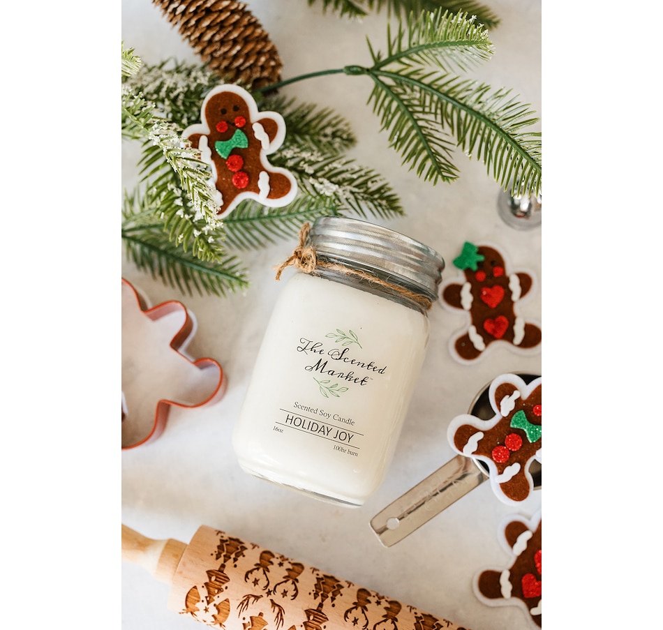 Image 218010_HOLJY.jpg, Product 218-010 / Price $19.99, The Scented Market Holiday Candle from The Scented Market on TSC.ca's Home & Garden department
