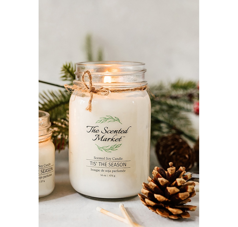 Image 218010_TSSN.jpg, Product 218-010 / Price $19.99, The Scented Market Holiday Candle from The Scented Market on TSC.ca's Home & Garden department