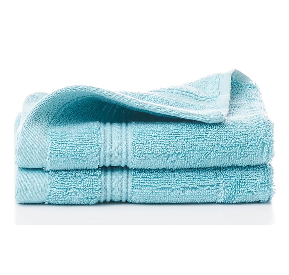 Image 218537_AQA.jpg, Product 218-537 / Price $19.99, Talesma the Empress Turkish Wash Cloths (set of 2) from Talesma on TSC.ca's Home & Garden department