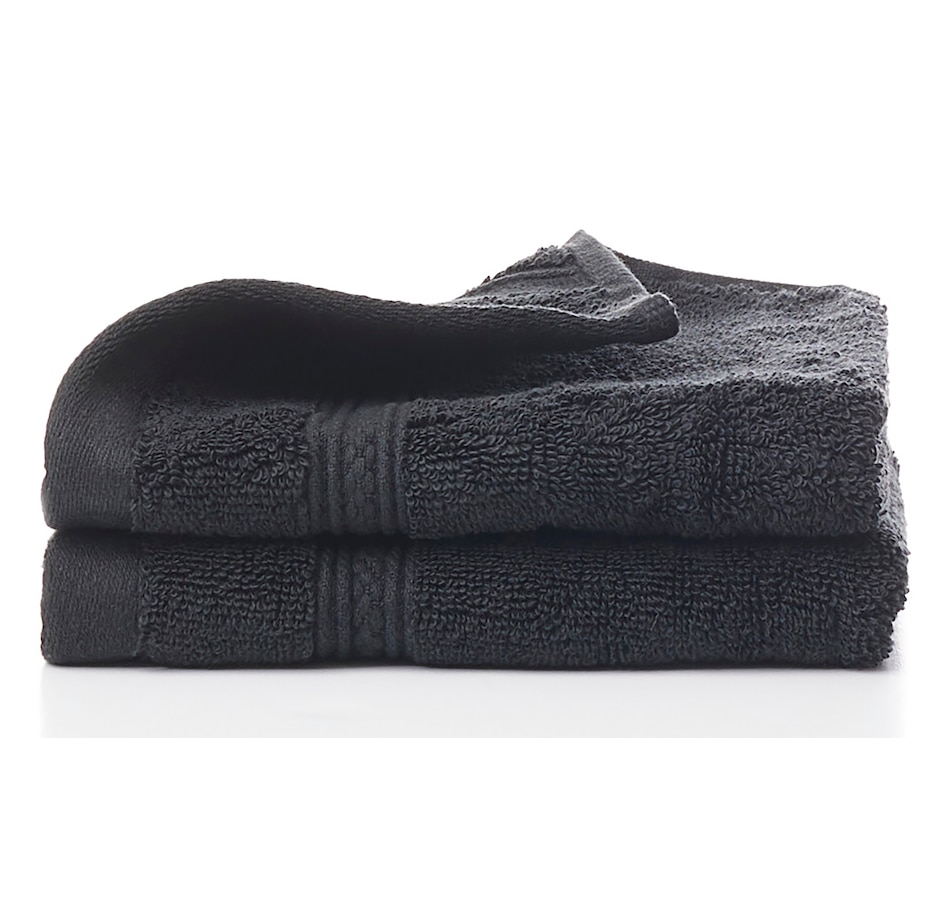 Image 218537_BLK.jpg, Product 218-537 / Price $19.99, Talesma the Empress Turkish Wash Cloths (set of 2) from Talesma on TSC.ca's Home & Garden department