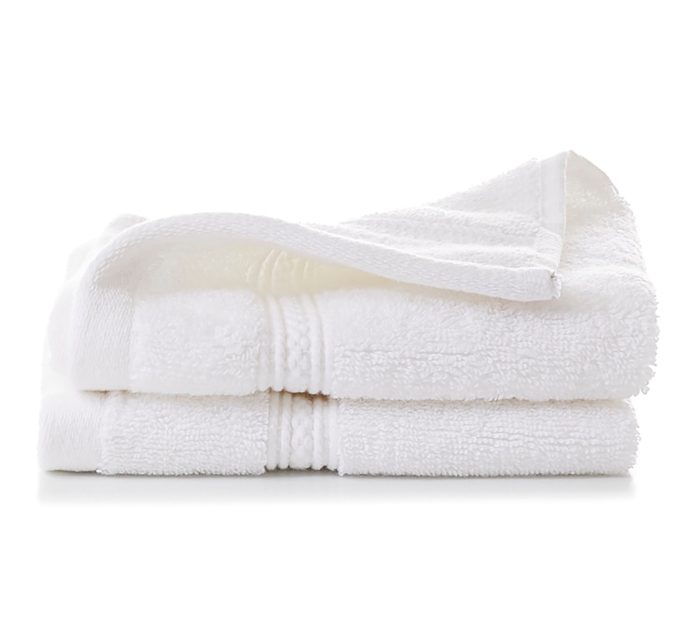 Image 218537_WHT.jpg, Product 218-537 / Price $19.99, Talesma the Empress Turkish Wash Cloths (set of 2) from Talesma on TSC.ca's Home & Garden department