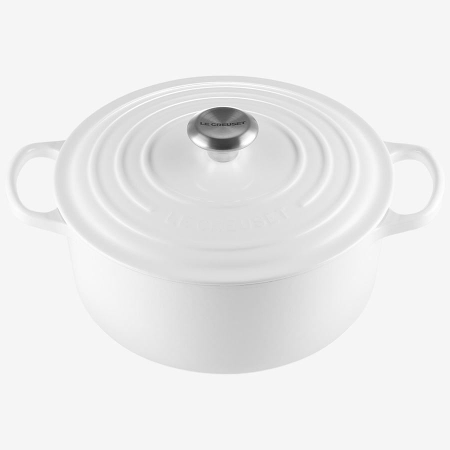 Image 218540_WHT.jpg, Product 218-540 / Price $550.00, Le Creuset 5.3L Round Dutch Oven  from Le Creuset on TSC.ca's Kitchen department