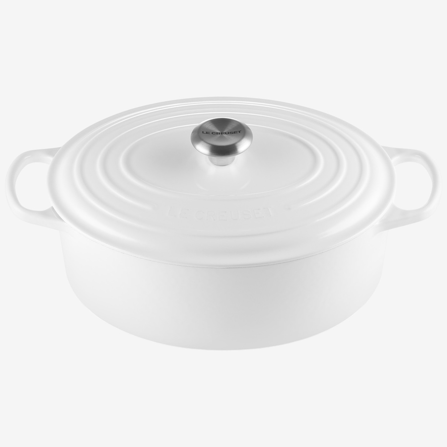 Image 218543_WHT.jpg, Product 218-543 / Price $600.00, Le Creuset 6.3L Oval Dutch Oven from Le Creuset on TSC.ca's Kitchen department