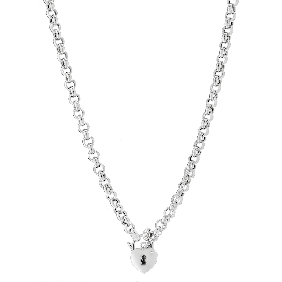 Image 218724.jpg, Product 218-724 / Price $472.99, Silver Gallery Sterling Silver Heart Chain + 2" Extender from Silver Gallery on TSC.ca's Jewellery department