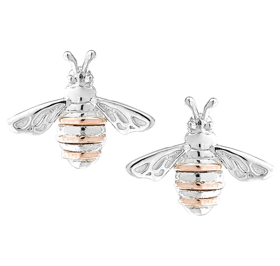 Image 218746.jpg, Product 218-746 / Price $136.99, Clogau Gold Sterling Silver and 10K Gold Honey Bee Earrings from Clogau Gold on TSC.ca's Jewellery department
