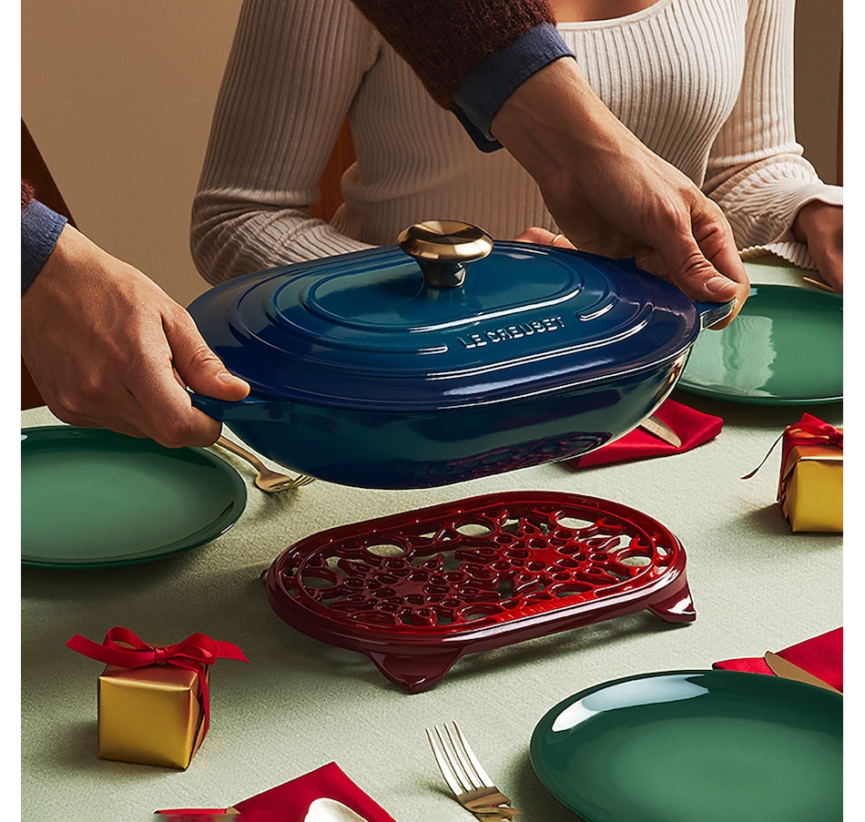 Image 218796_ALTMORE1.jpg, Product 218-796 / Price $140.00, Le Creuset 27cm Deluxe Oval Trivet from Le Creuset on TSC.ca's Kitchen department