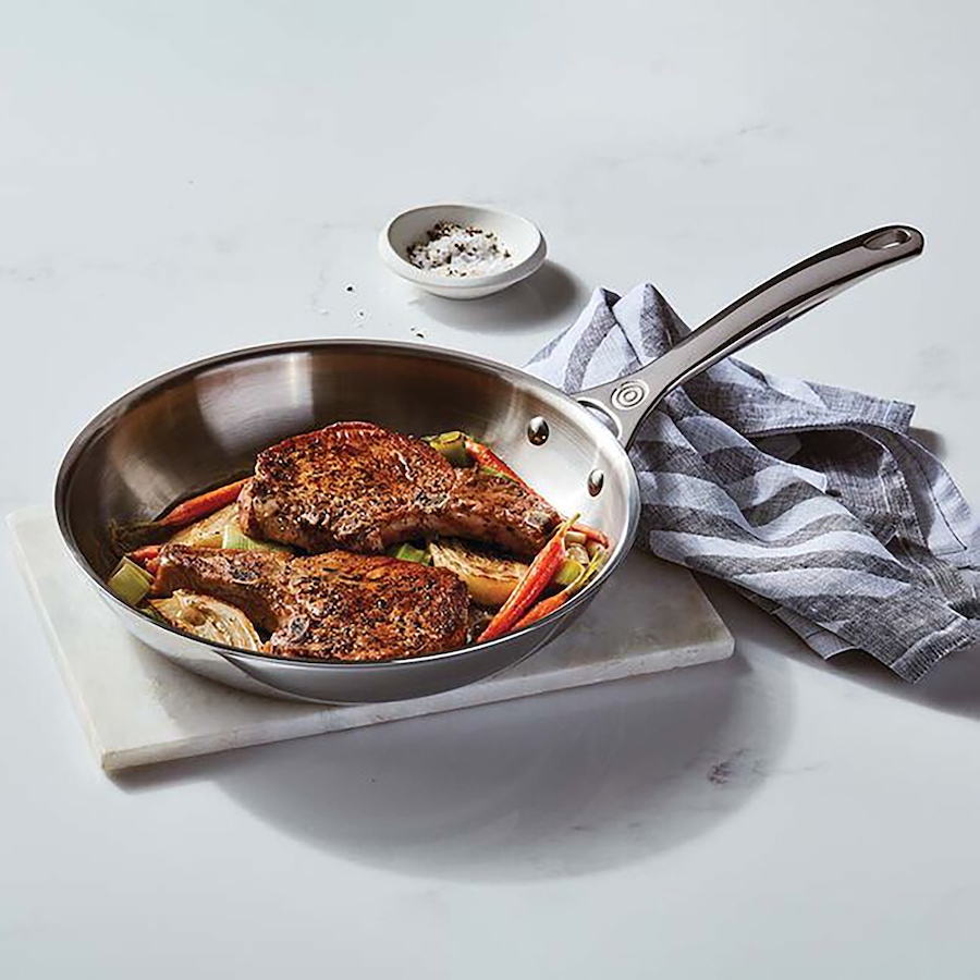 Image 218797_ALTMORE1.jpg, Product 218-797 / Price $230.00 - $320.00, Le Creuset Stainless Steel Fry Pan from Le Creuset on TSC.ca's Kitchen department