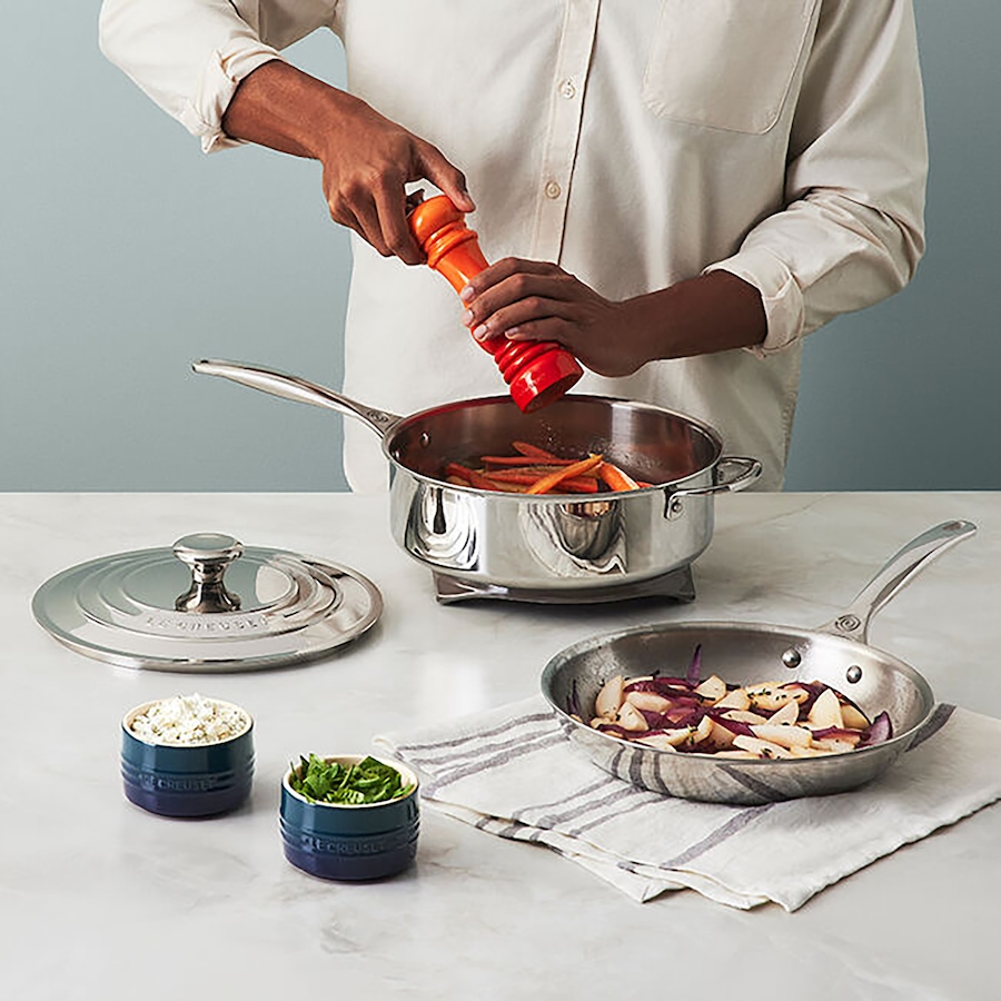 Image 218798_ALTMORE1.jpg, Product 218-798 / Price $455.00, Le Creuset 4.3L Saute Pan with Lid and Helper Handle from Le Creuset on TSC.ca's Kitchen department