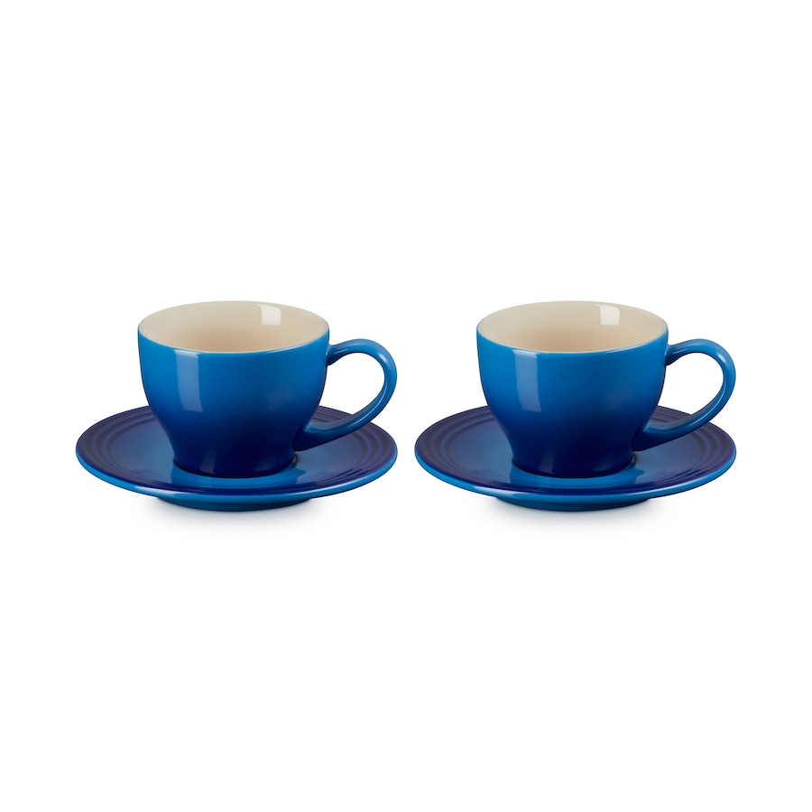 Image 218835_BBY.jpg, Product 218-835 / Price $65.00, Le Creuset Classic 0.2L Cappuccino Cups and Saucers (set of 2) from Le Creuset on TSC.ca's Kitchen department
