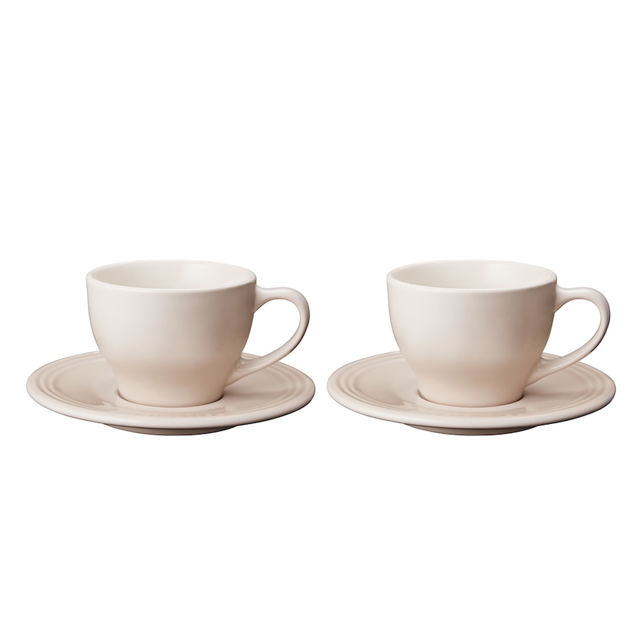 Image 218835_MGE.jpg, Product 218-835 / Price $65.00, Le Creuset Classic 0.2L Cappuccino Cups and Saucers (set of 2) from Le Creuset on TSC.ca's Kitchen department