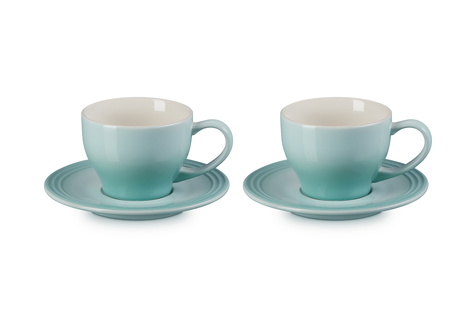 Le Creuset Classic 0.2L Cappuccino Cups and Saucers (set of 2