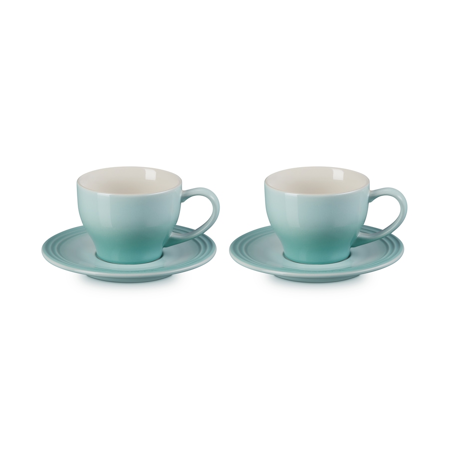 Image 218835_SAG.jpg, Product 218-835 / Price $65.00, Le Creuset Classic 0.2L Cappuccino Cups and Saucers (set of 2) from Le Creuset on TSC.ca's Kitchen department