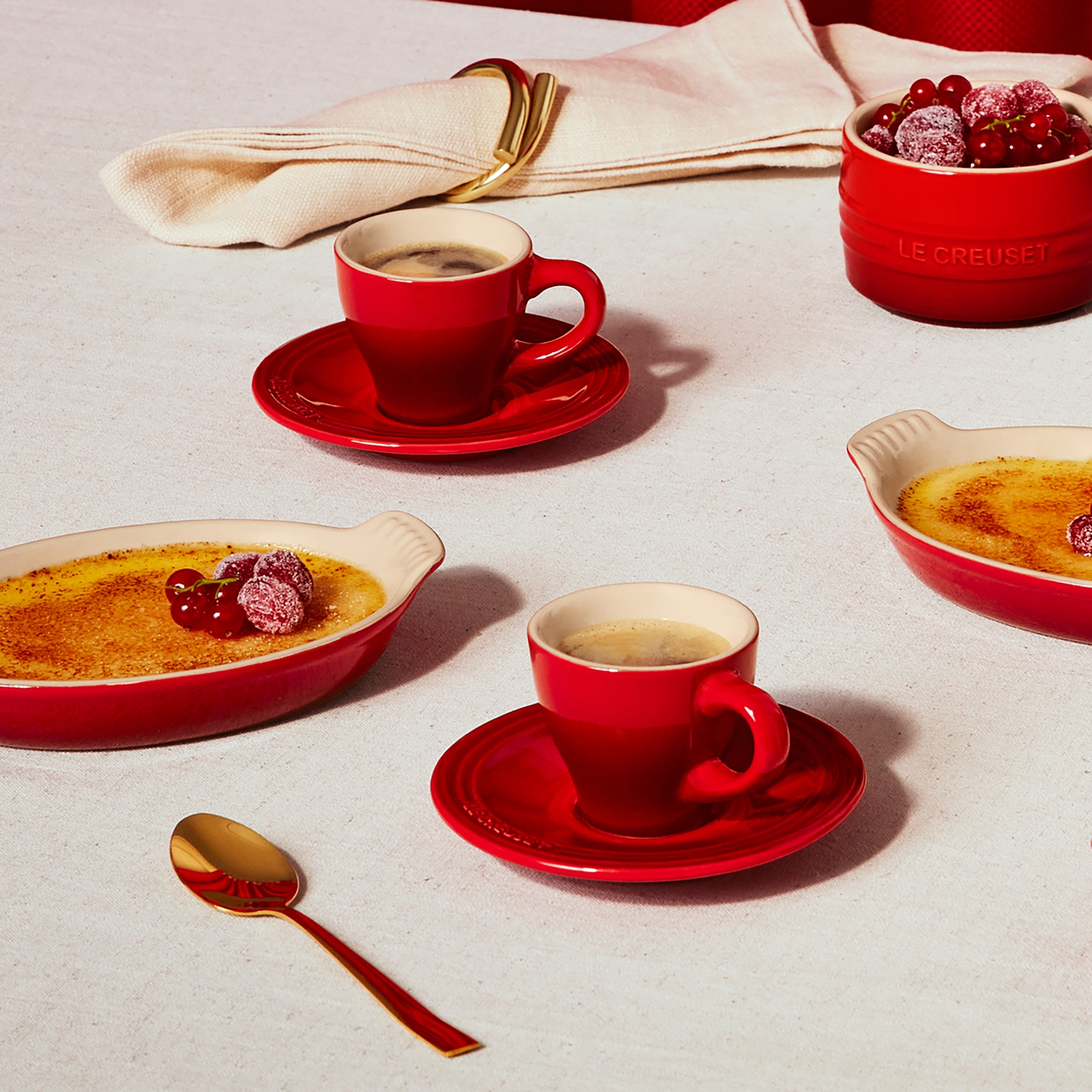 Le Creuset Classic 0.7L Espresso Cups and Saucers (set of 2) - TSC.ca