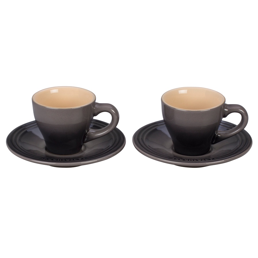 Image 218836_OYS.jpg, Product 218-836 / Price $55.00, Le Creuset Classic 0.7L Espresso Cups and Saucers (set of 2) from Le Creuset on TSC.ca's Kitchen department