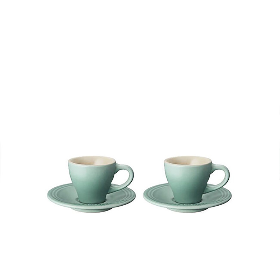 Image 218836_SAG.jpg, Product 218-836 / Price $55.00, Le Creuset Classic 0.7L Espresso Cups and Saucers (set of 2) from Le Creuset on TSC.ca's Kitchen department