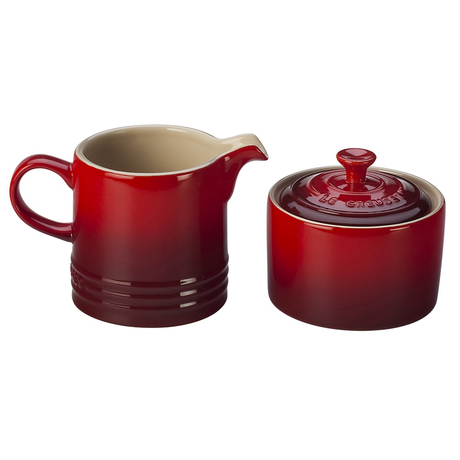 Image 218837_CER.jpg, Product 218-837 / Price $65.00, Le Creuset Classic Cream and Sugar Set from Le Creuset on TSC.ca's Kitchen department