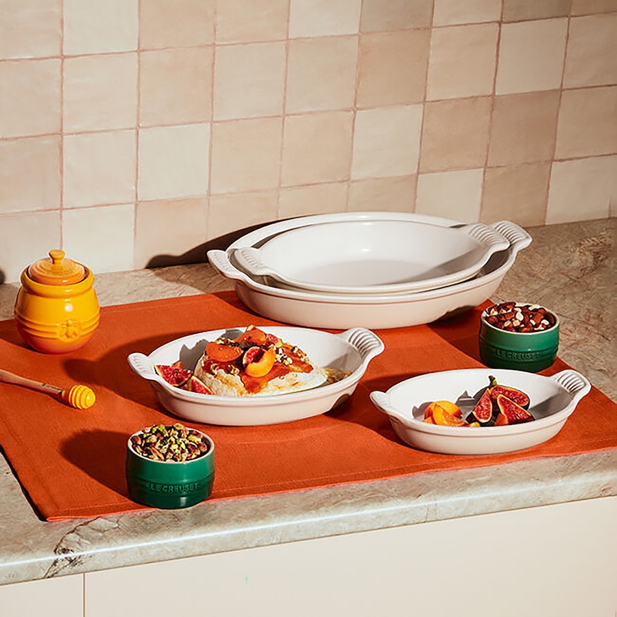 Image 218848_ALTMORE1.jpg, Product 218-848 / Price $100.00, Le Creuset Heritage 2.9L Oval au Gratin Dish Cerise from Le Creuset on TSC.ca's Kitchen department