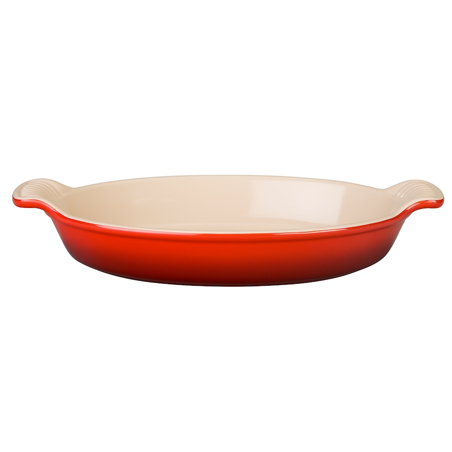 Image 218848_CER.jpg, Product 218-848 / Price $100.00, Le Creuset Heritage 2.9L Oval au Gratin Dish Cerise from Le Creuset on TSC.ca's Kitchen department