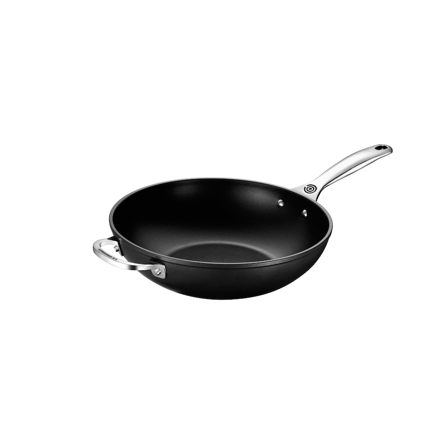 Image 219094.jpg, Product 219-094 / Price $400.00, Le Creuset Toughened Non-Stick Pro 30cm Stir-Fry Pan with Helper Handle from Le Creuset on TSC.ca's Kitchen department