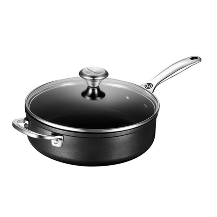 Image 219096.jpg, Product 219-096 / Price $420.00, Le Creuset Toughened Non-Stick Pro 4L Sauté Pan with Helper Handle and Lid  from Le Creuset on TSC.ca's Kitchen department