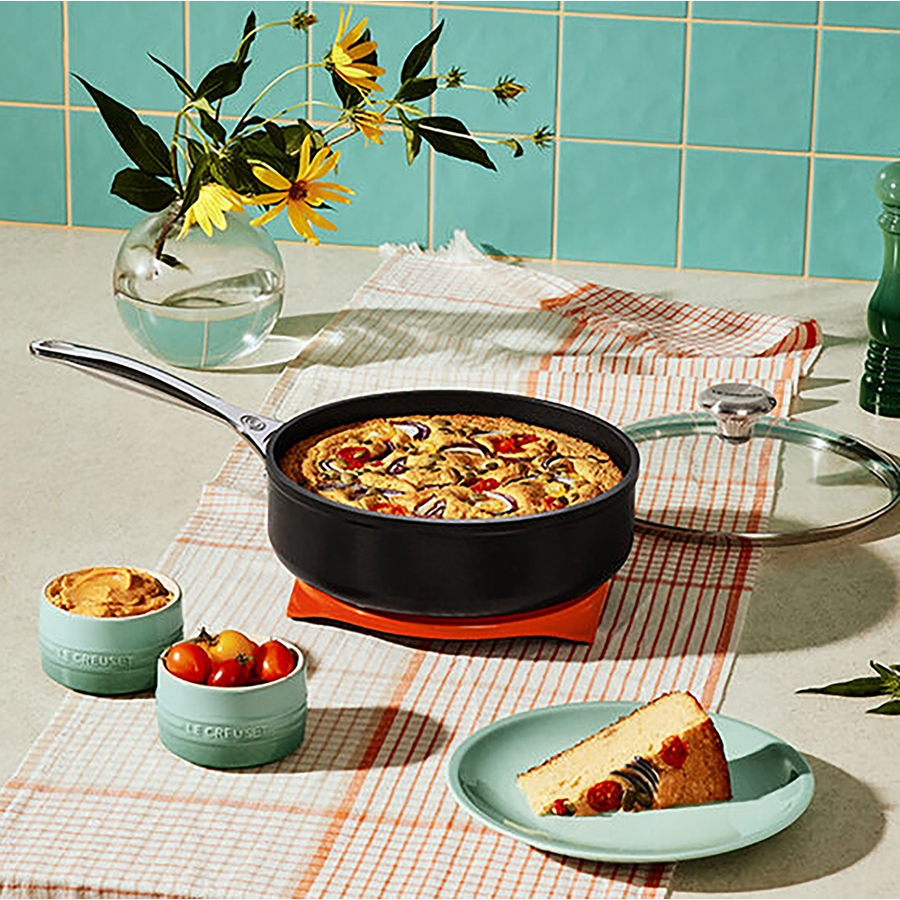 Image 219096_ALTMORE1.jpg, Product 219-096 / Price $420.00, Le Creuset Toughened Non-Stick Pro 4L Sauté Pan with Helper Handle and Lid  from Le Creuset on TSC.ca's Kitchen department
