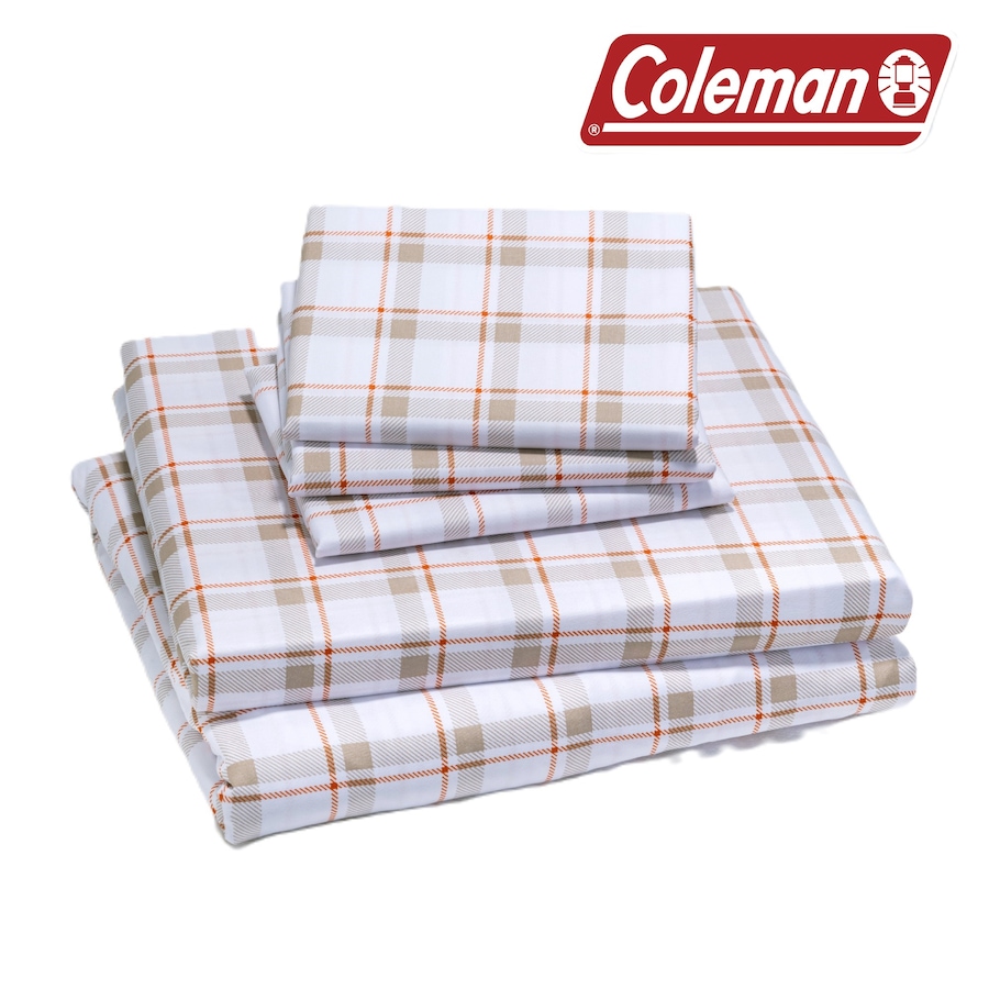 Image 219100_PLD.jpg, Product 219-100 / Price $49.99, Coleman Printed Microfibre 4-Piece Sheet Set with Bonus Pillowcase from Coleman on TSC.ca's Home & Garden department