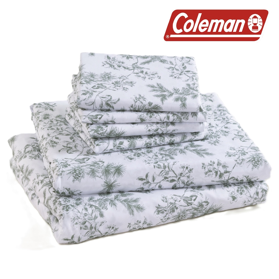 Image 219100_WRF.jpg, Product 219-100 / Price $49.99, Coleman Printed Microfibre 4-Piece Sheet Set with Bonus Pillowcase from Coleman on TSC.ca's Home & Garden department