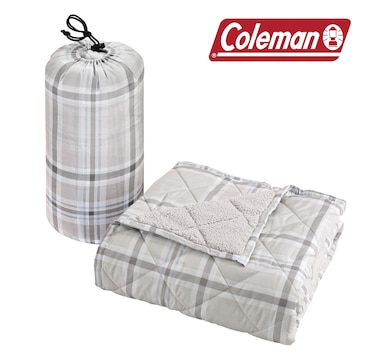 Coleman Printed Water Resistant Indoor/Outdoor Throw Blanket
