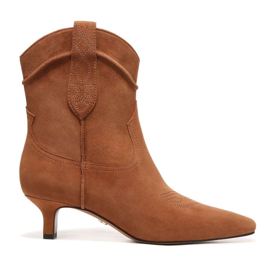 Image 219188_ALTMORE1.jpg, Product 219-188 / Price $99.33, Sam Edelman Taryn Suede Western Bootie from Sam Edelman on TSC.ca's Shoes department