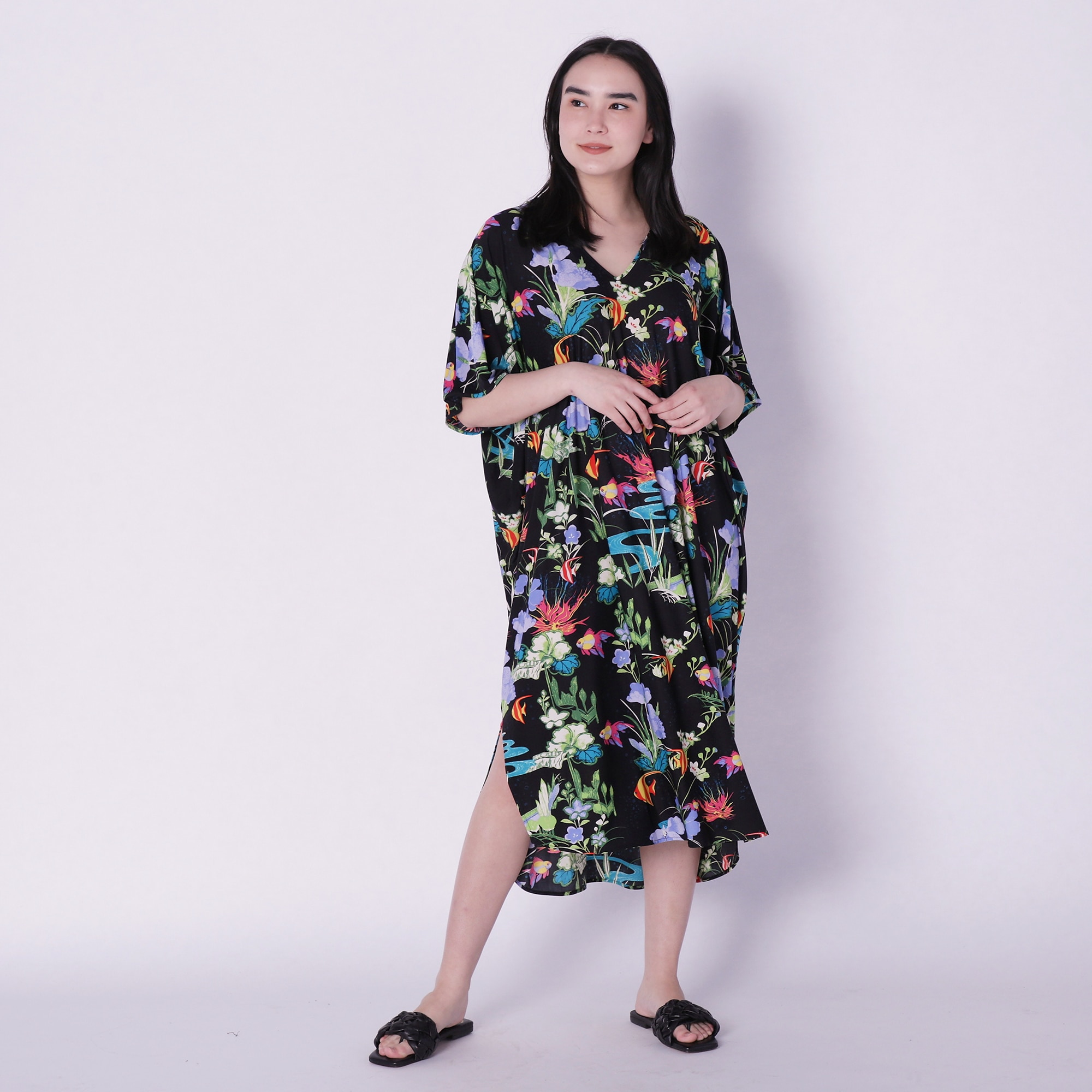 N Natori Silky Jersey Caftan