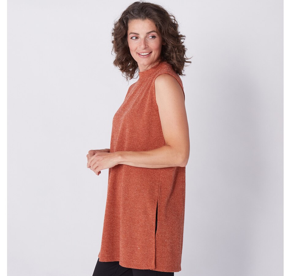Image 219219_ALTMORE1.jpg, Product 219-219 / Price $19.33, Mr. Max Ashmore Rib Mock Neck Tunic from Mr. Max on TSC.ca's Fashion department