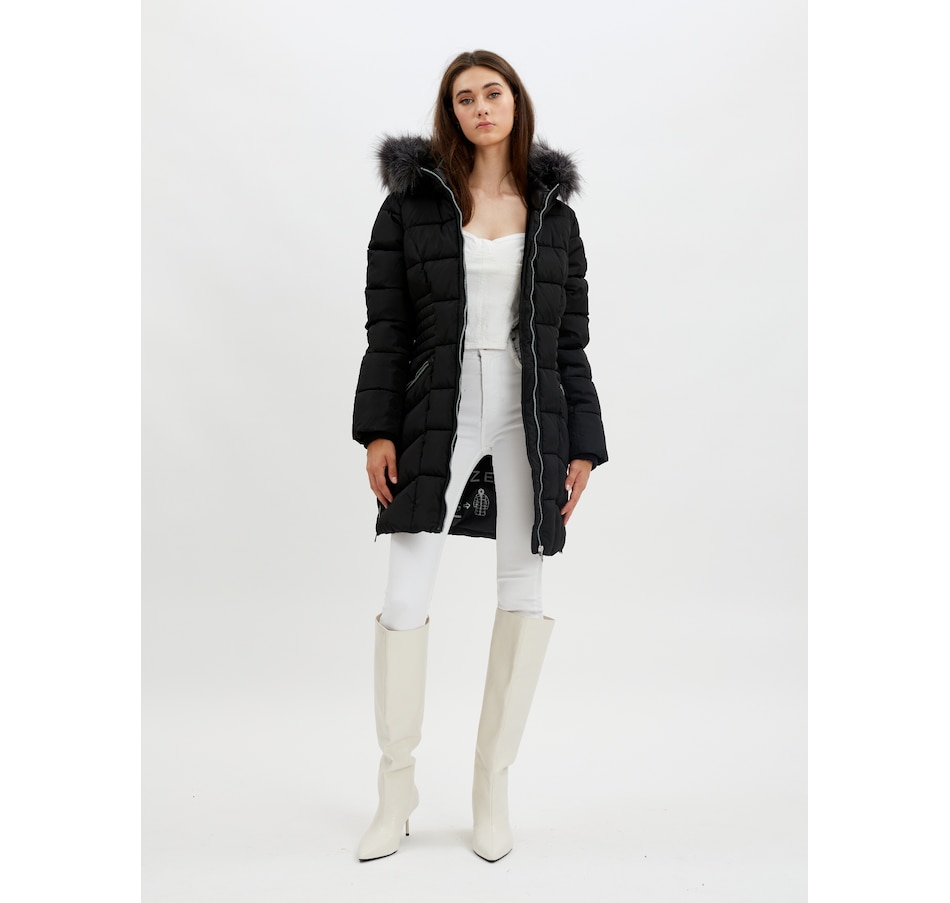 Image 219287_ALTMORE4.jpg, Product 219-287 / Price $79.33, Point Zero Quilted Jacket With Removable Faux Fur Trim from Point Zero on TSC.ca's Fashion department