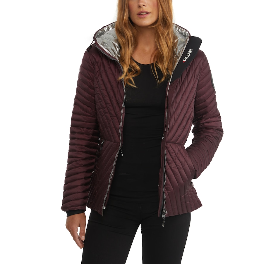 Chevron Quilted Packable Jacket