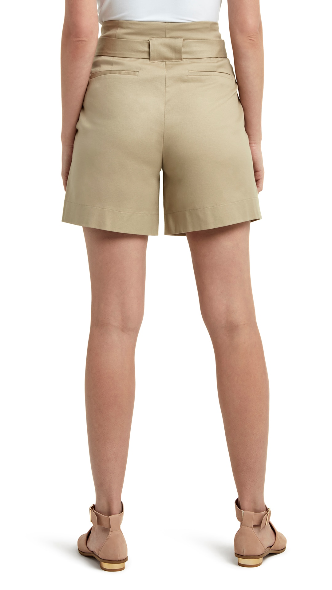 Khaki shop shorts h