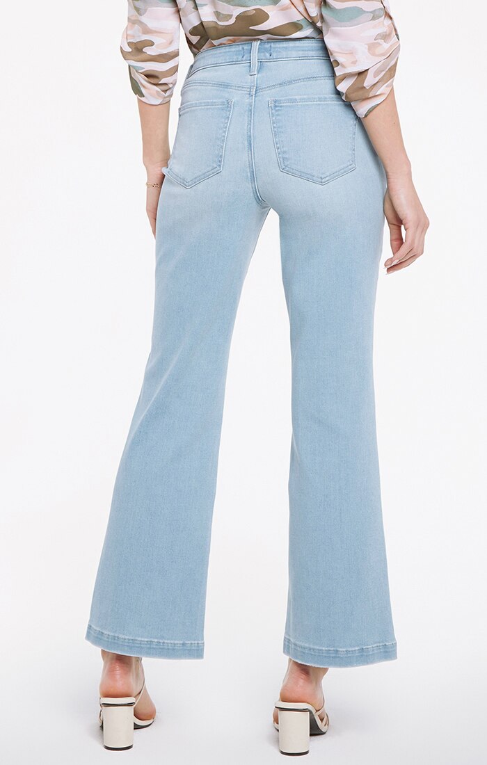 NYDJ Waist Match Relaxed Flared Jeans