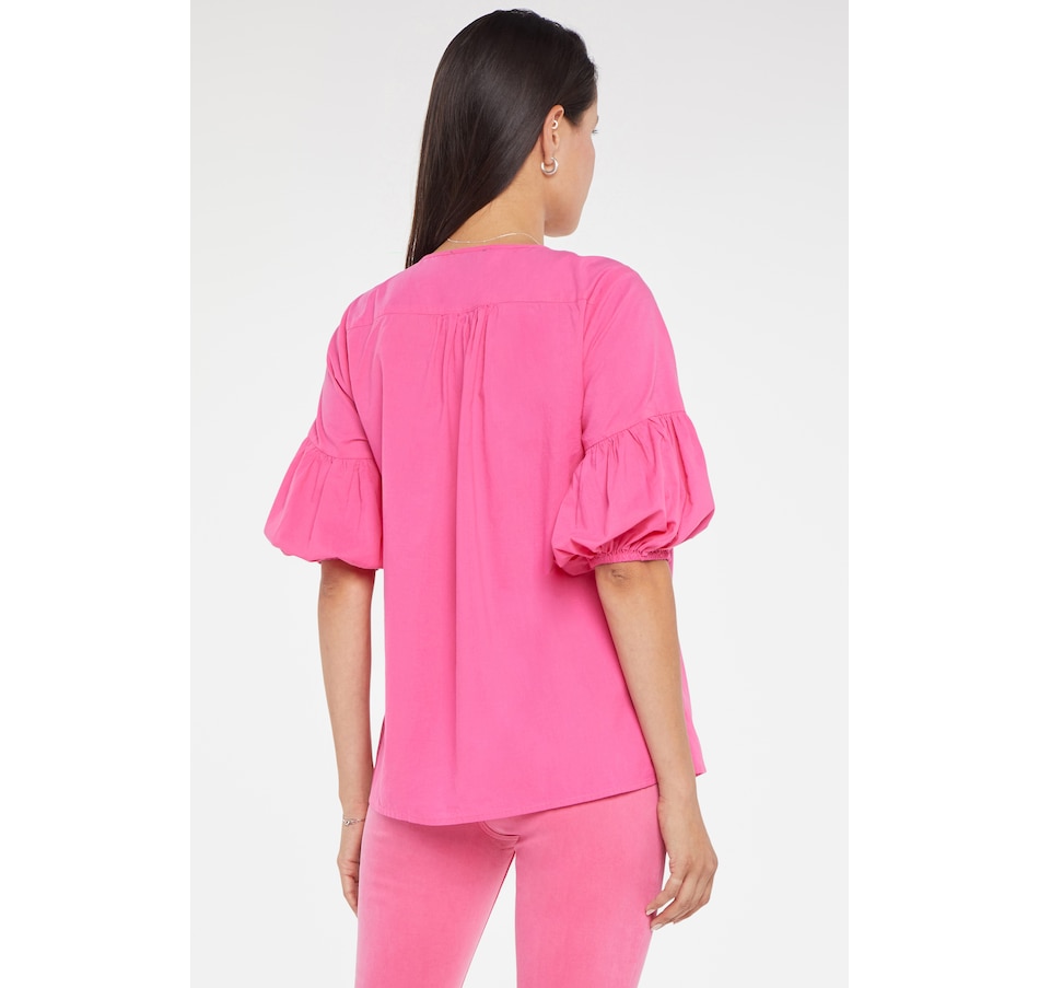 Image 219487_ALTMORE1.jpg, Product 219-487 / Price $34.33, NYDJ Short Sleeve Boho Blouse from NYDJ on TSC.ca's Fashion department