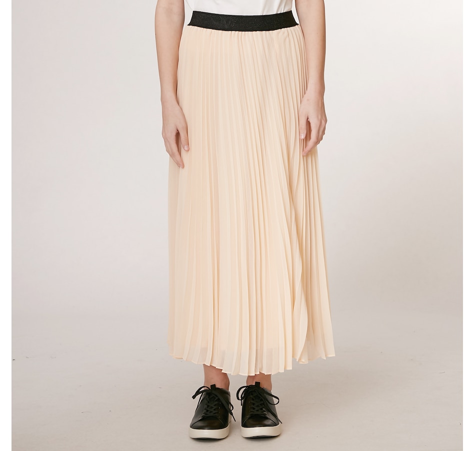 Image 219526_BUH.jpg, Product 219-526 / Price $29.33, Crystal Kobe Pleated Skirt from Crystal Kobe on TSC.ca's Clothing & Shoes department