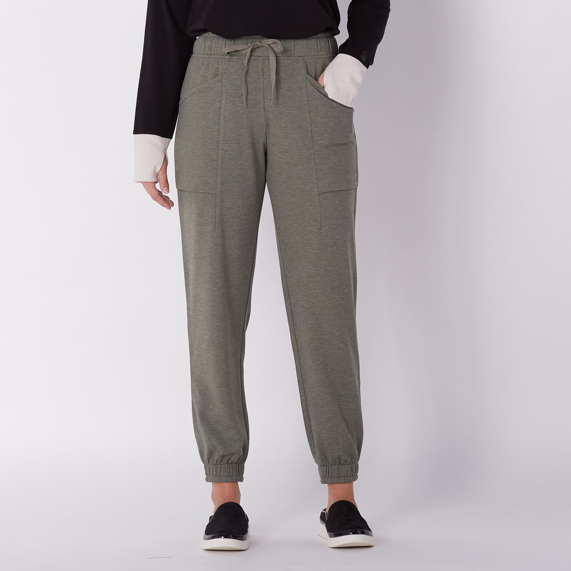 Cuddl duds petite 2025 comfortwear jogger pants