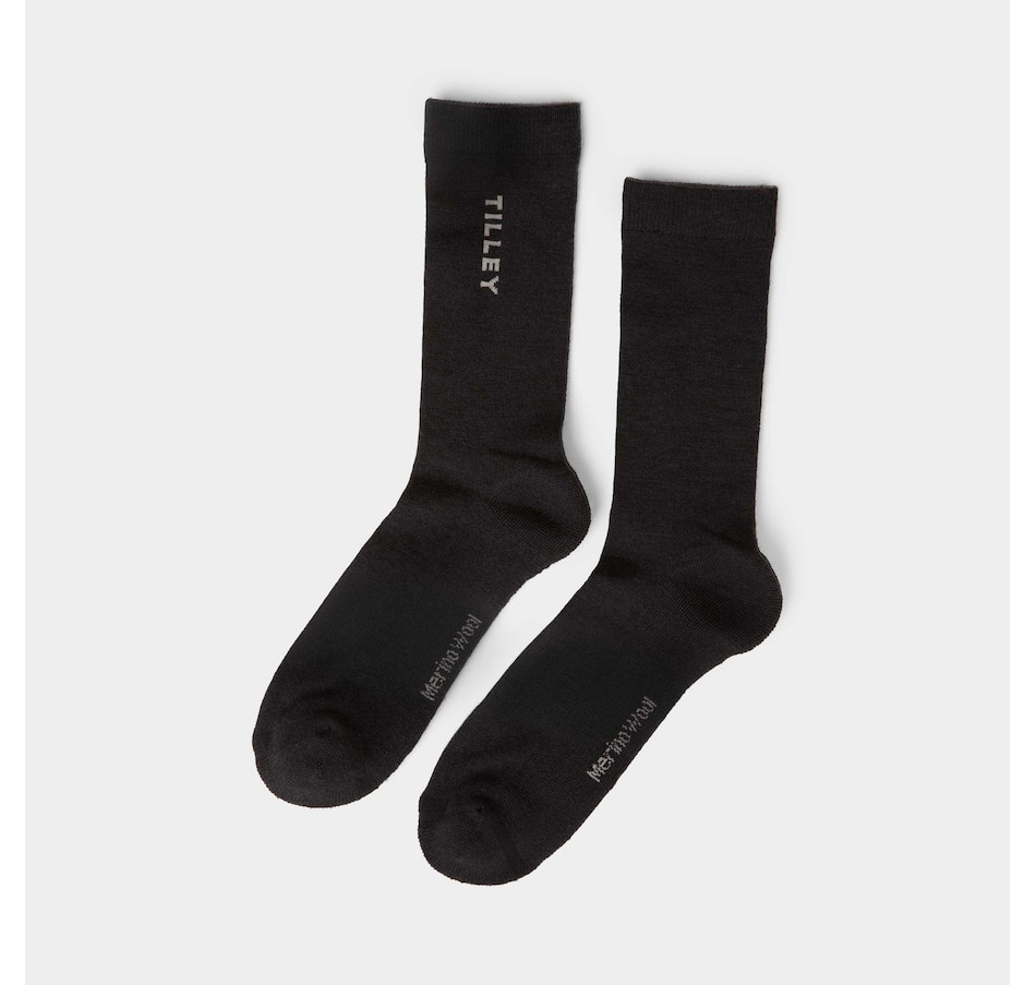 Image 219628_BLK.jpg, Product 219-628 / Price $16.00, Tilley Merino Outdoor Socks from Tilley on TSC.ca's Fashion department
