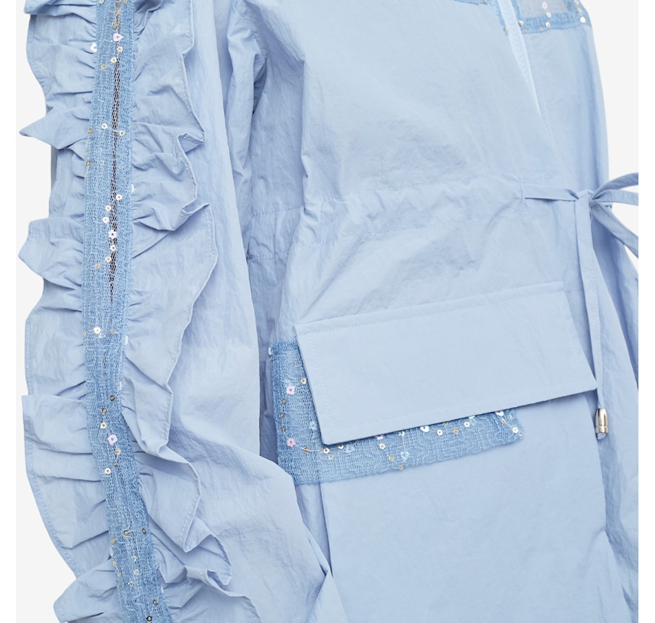 Image 219656_ALTMORE2.jpg, Product 219-656 / Price $54.88, Red Coral Sequin Lightweight Jacket with Hoody from Red Coral Fashions on TSC.ca's Fashion department