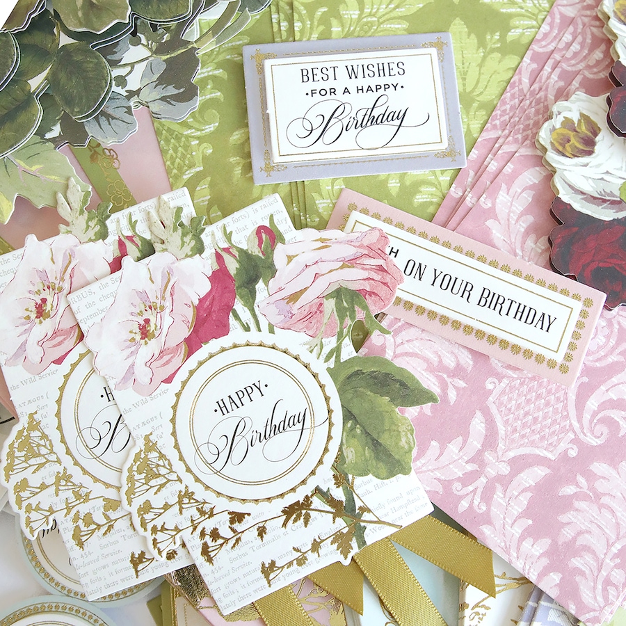 Image 219682_ALTMORE7.jpg, Product 219-682 / Price $99.99, Anna Griffin Birthday Greetings Card Making Kit from Anna Griffin on TSC.ca's Home & Garden department