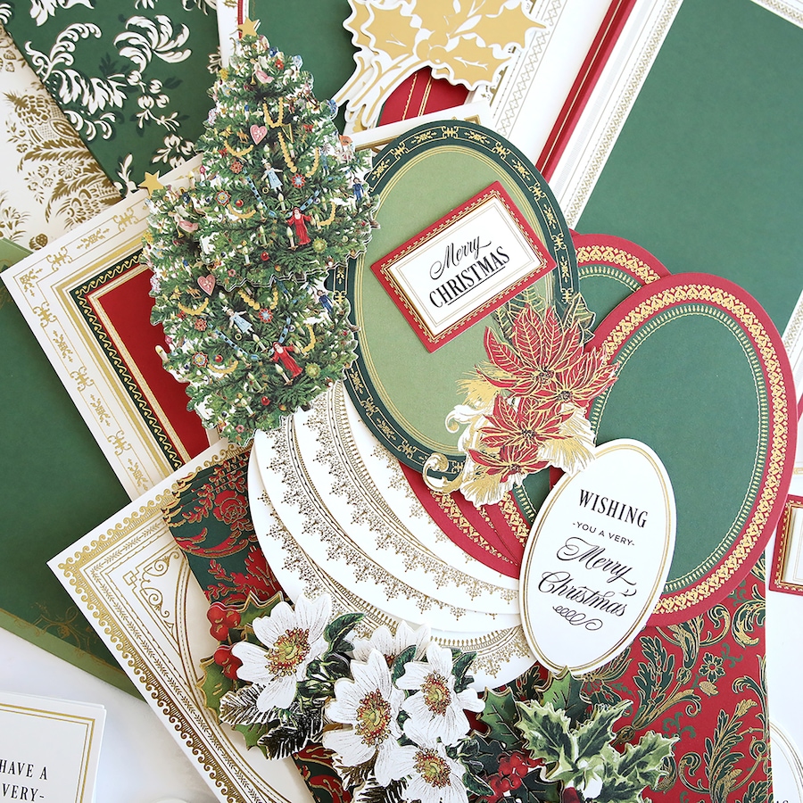 Image 219683_ALTMORE1.jpg, Product 219-683 / Price $99.99, Anna Griffin Christmas Greetings Card-Making Kit from Anna Griffin on TSC.ca's Home & Garden department