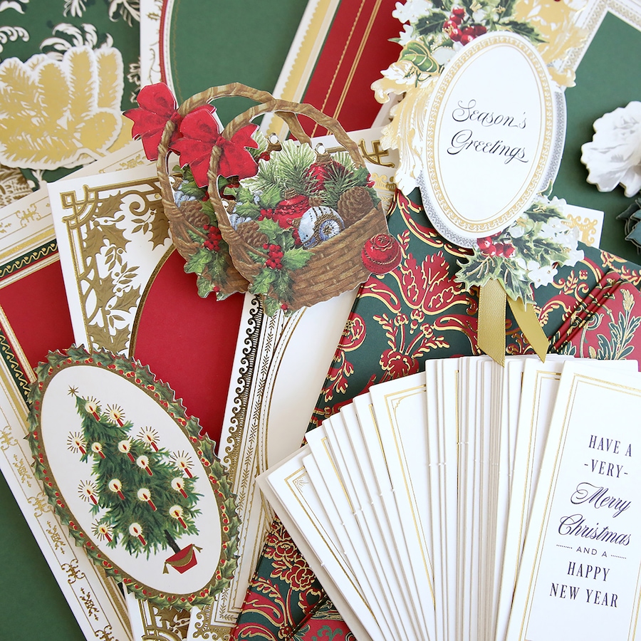 Image 219683_ALTMORE2.jpg, Product 219-683 / Price $99.99, Anna Griffin Christmas Greetings Card-Making Kit from Anna Griffin on TSC.ca's Home & Garden department