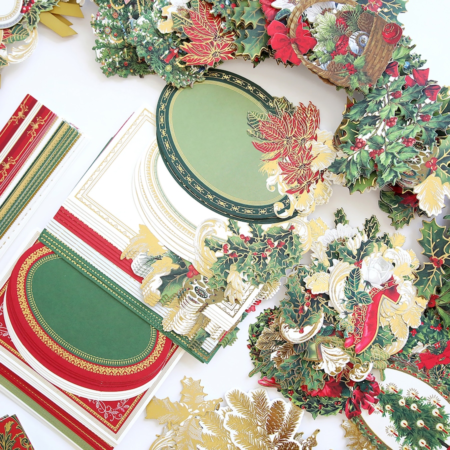 Image 219683_ALTMORE3.jpg, Product 219-683 / Price $99.99, Anna Griffin Christmas Greetings Card-Making Kit from Anna Griffin on TSC.ca's Home & Garden department