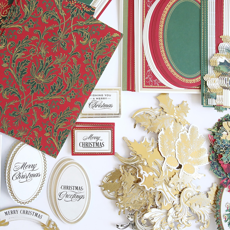 Image 219683_ALTMORE4.jpg, Product 219-683 / Price $99.99, Anna Griffin Christmas Greetings Card-Making Kit from Anna Griffin on TSC.ca's Home & Garden department