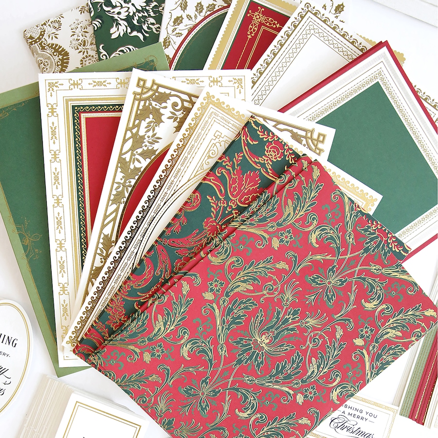 Image 219683_ALTMORE5.jpg, Product 219-683 / Price $99.99, Anna Griffin Christmas Greetings Card-Making Kit from Anna Griffin on TSC.ca's Home & Garden department