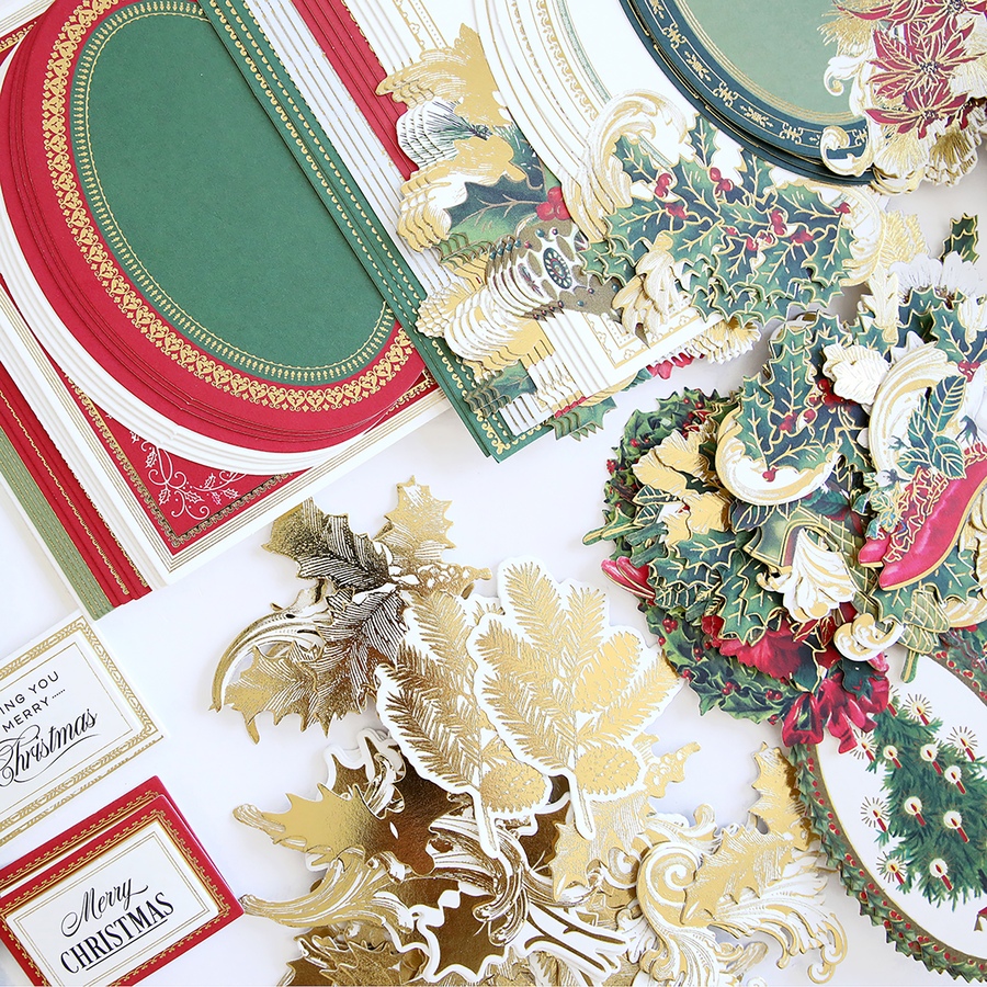 Image 219683_ALTMORE6.jpg, Product 219-683 / Price $99.99, Anna Griffin Christmas Greetings Card-Making Kit from Anna Griffin on TSC.ca's Home & Garden department